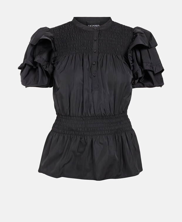 

Рубашка блузка Zac Posen, черный