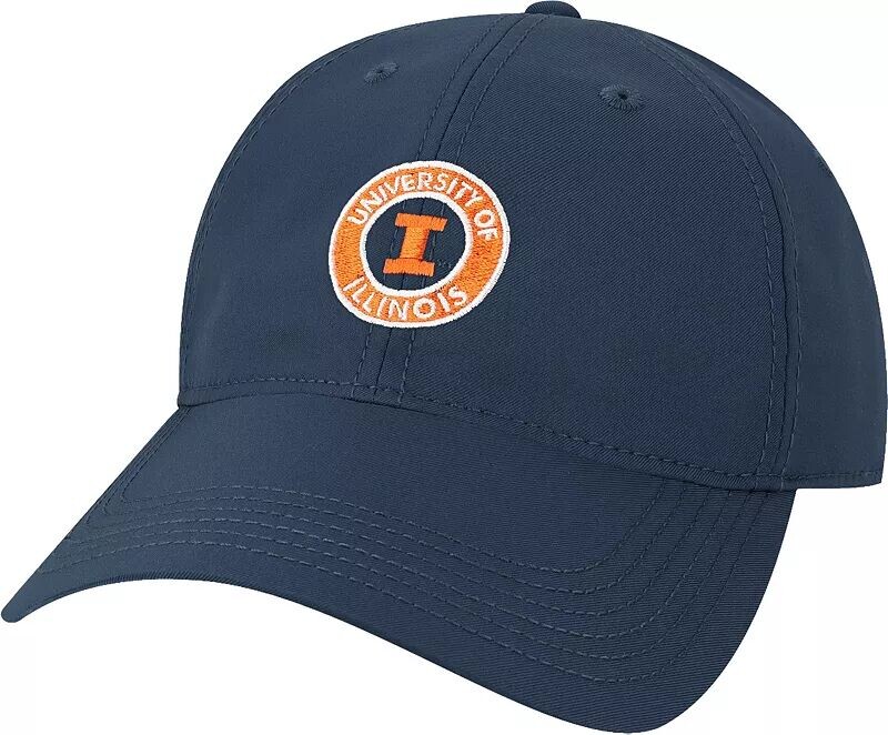 

Синяя регулируемая кепка League-Legacy Adult Illinois Fighting Illini Cool Fit