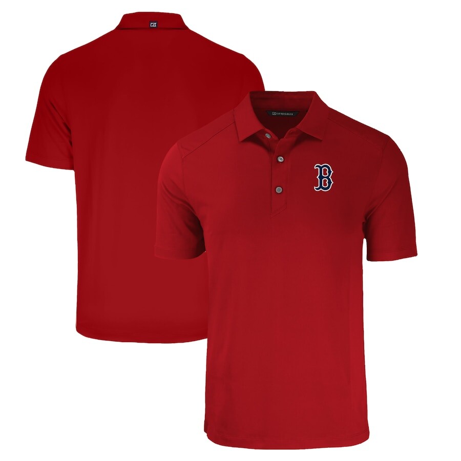 

Поло с коротким рукавом Cutter & Buck Boston Red Sox, красный