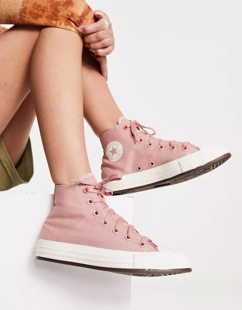 

Розовые кроссовки Converse Chuck Taylor All Star Hi