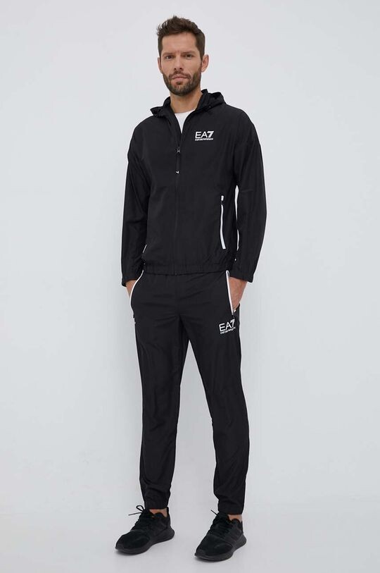 

Спортивный костюм EA7 Emporio Armani, черный