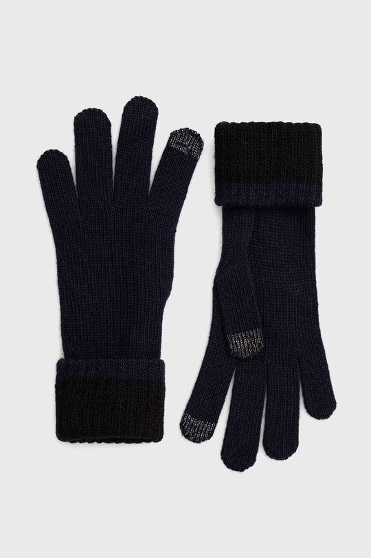 

Перчатки EA7 Emporio Armani, темно-синий