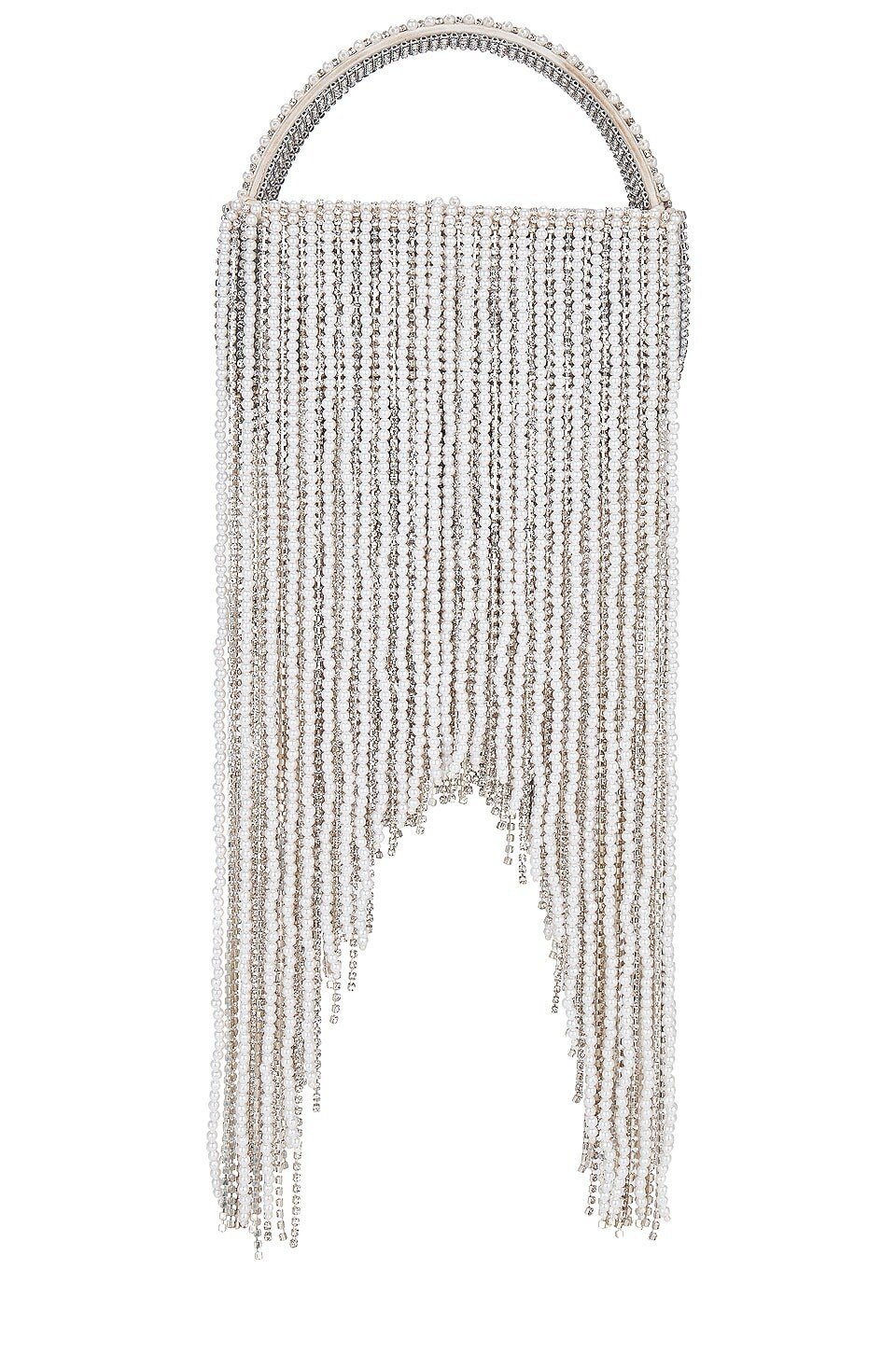 

Сумка retrofete Estel Small Pearl Fringe, цвет White Pearl