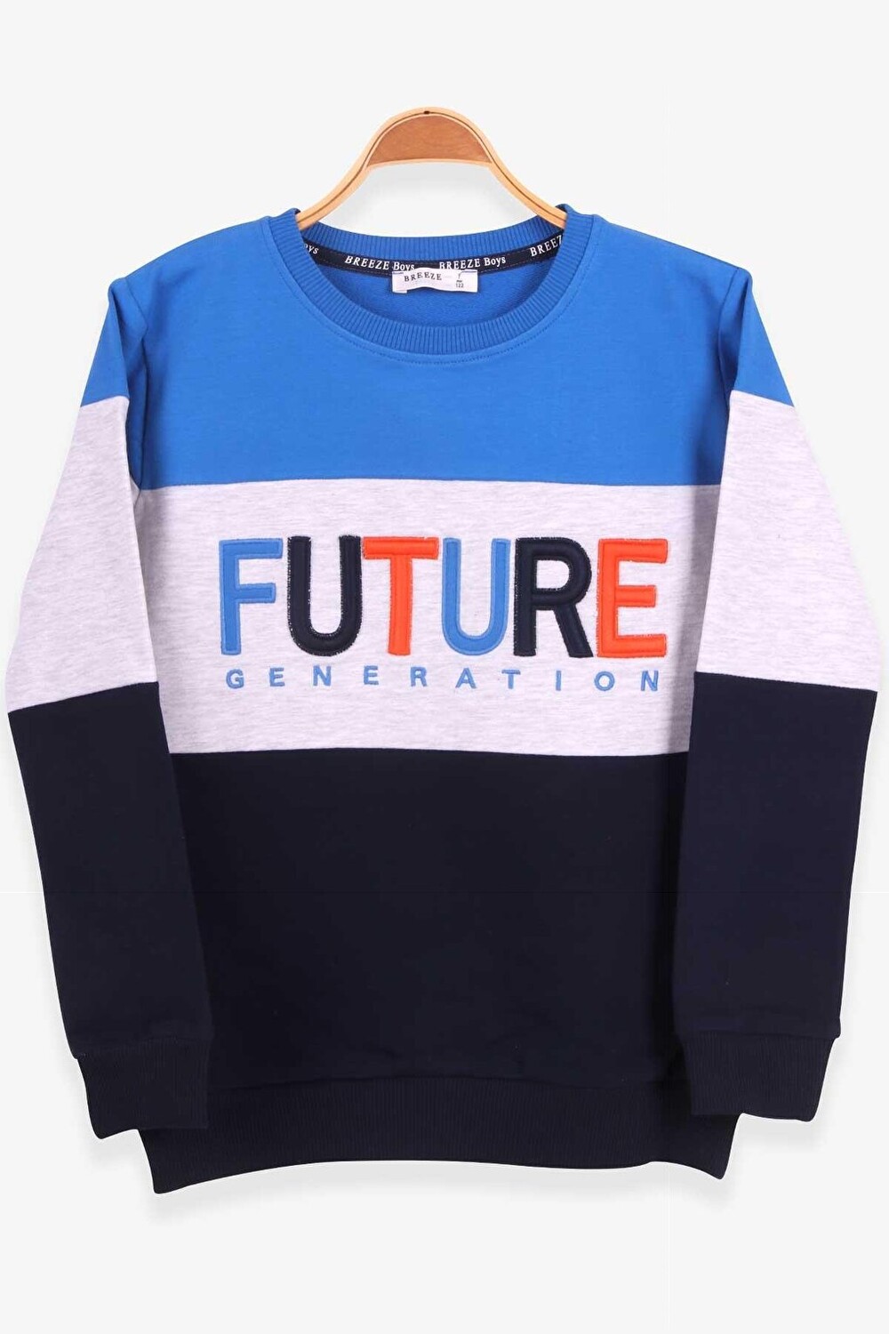 

Толстовка для мальчика с красочной вышивкой Saks Blue (7–12 лет) Breeze