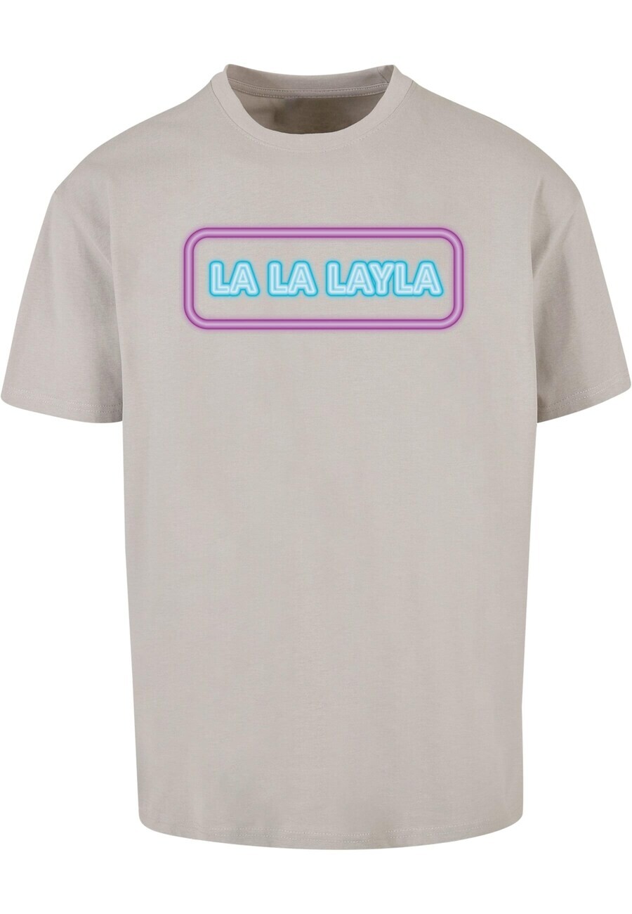 

Футболка Merchcode LA LA LAYLA, серый