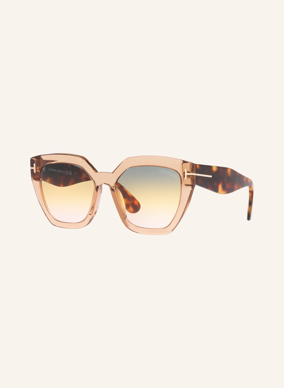 

Солнцезащитные очки tr001421 Фиби Tom Ford, коричневый