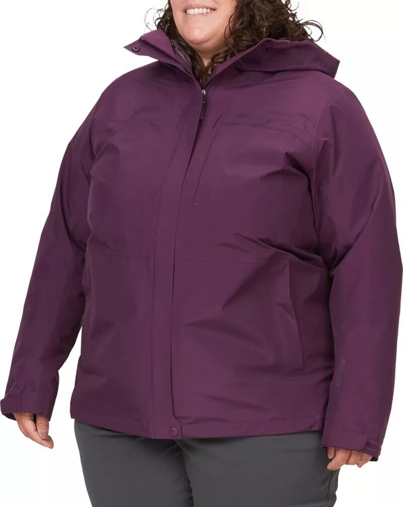 

Женская минималистичная куртка 3-в-1 Marmot GORE-TEX, фиолетовый