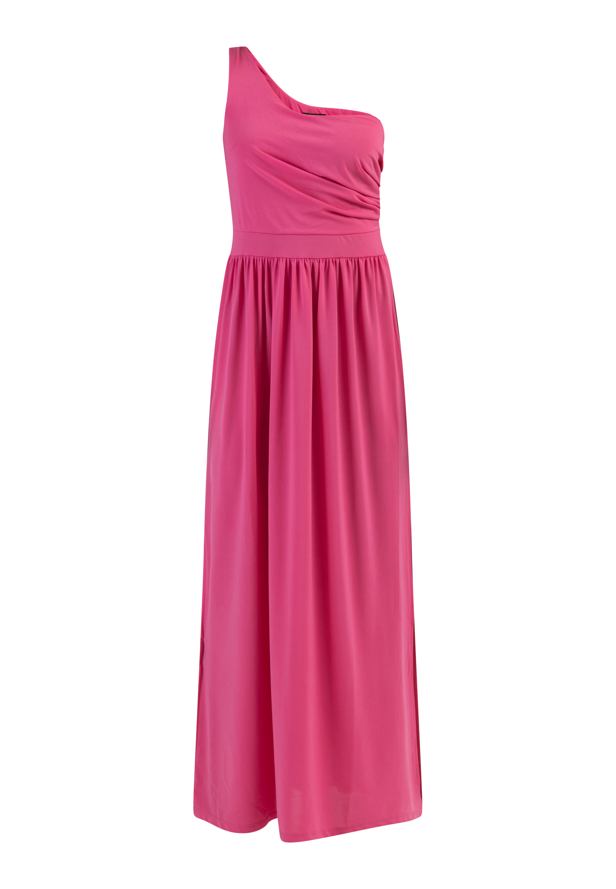 Платье faina One Shoulder Maxi, розовый