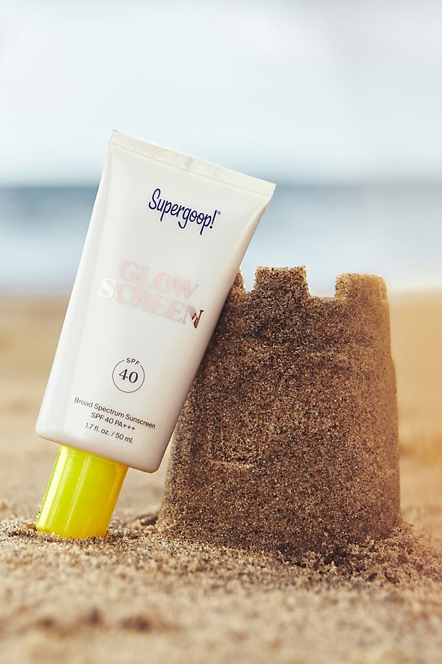Солнцезащитный крем Supergoop! SPF 40 Glowscreen, sunrise праймер для макияжа 40 мл