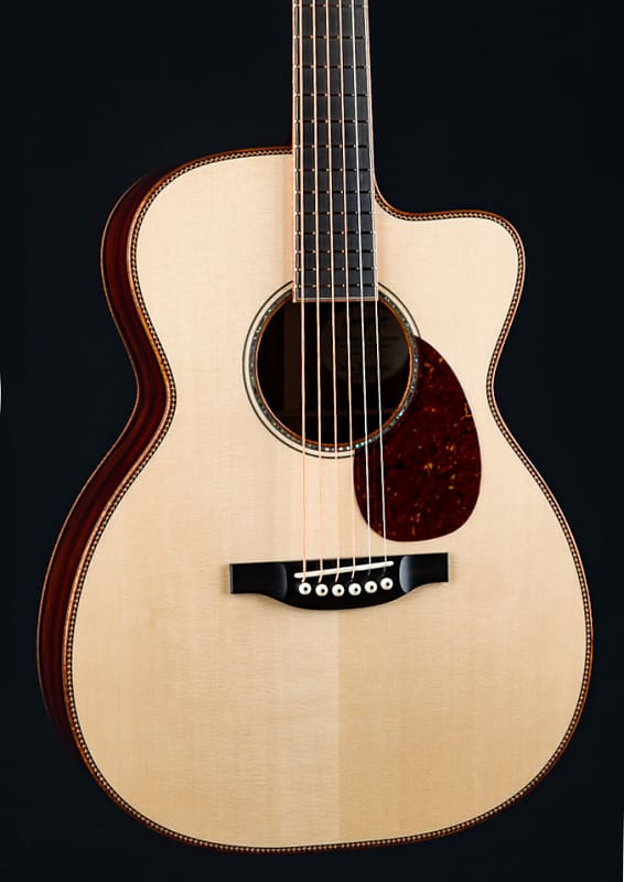 цена Акустическая гитара Bourgeois OMC LSH Deep Body Premium Cocobolo and Italian Spruce Custom NEW