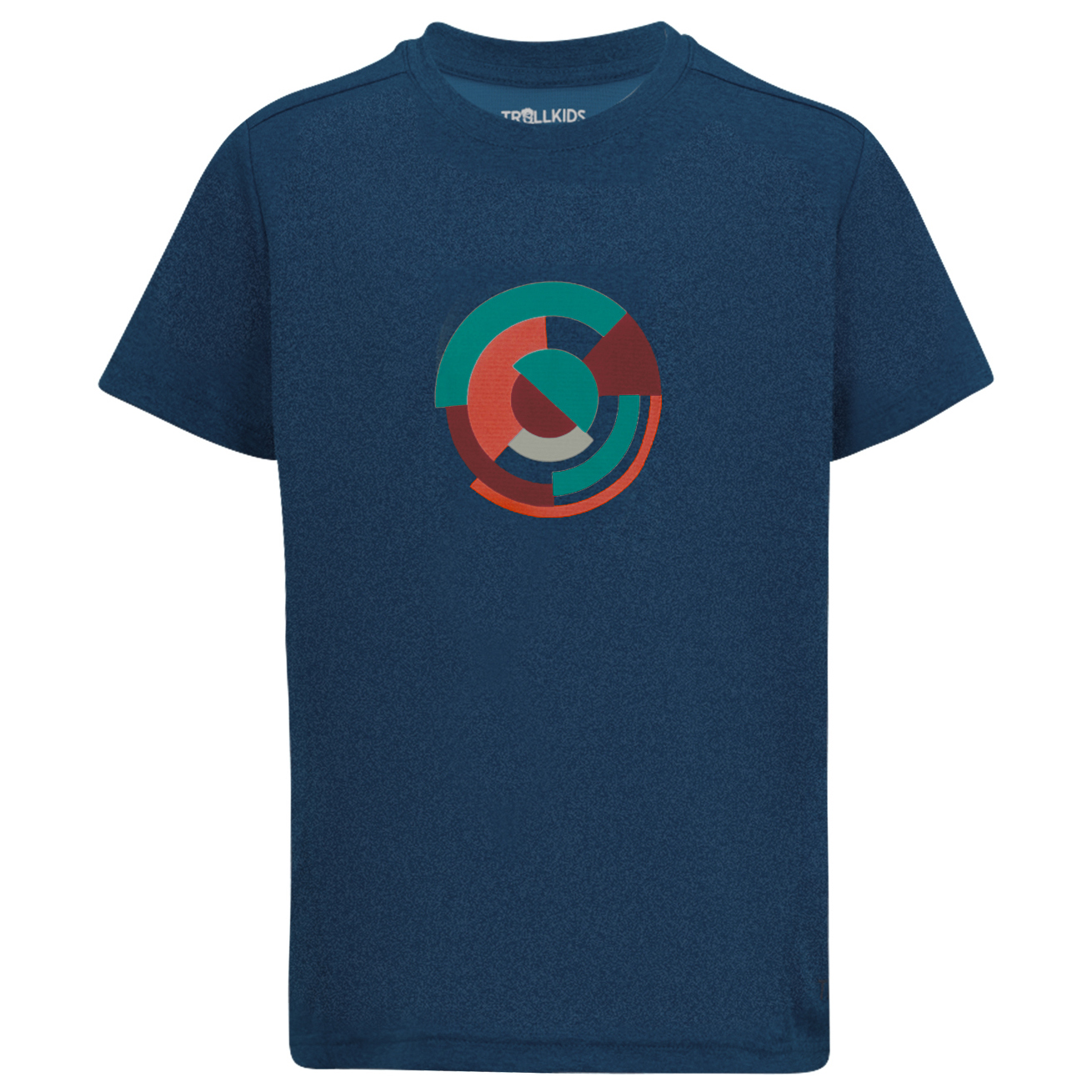 Функциональная рубашка Trollkids Kid's Sognefjord T Shirt, цвет Mystic Blue
