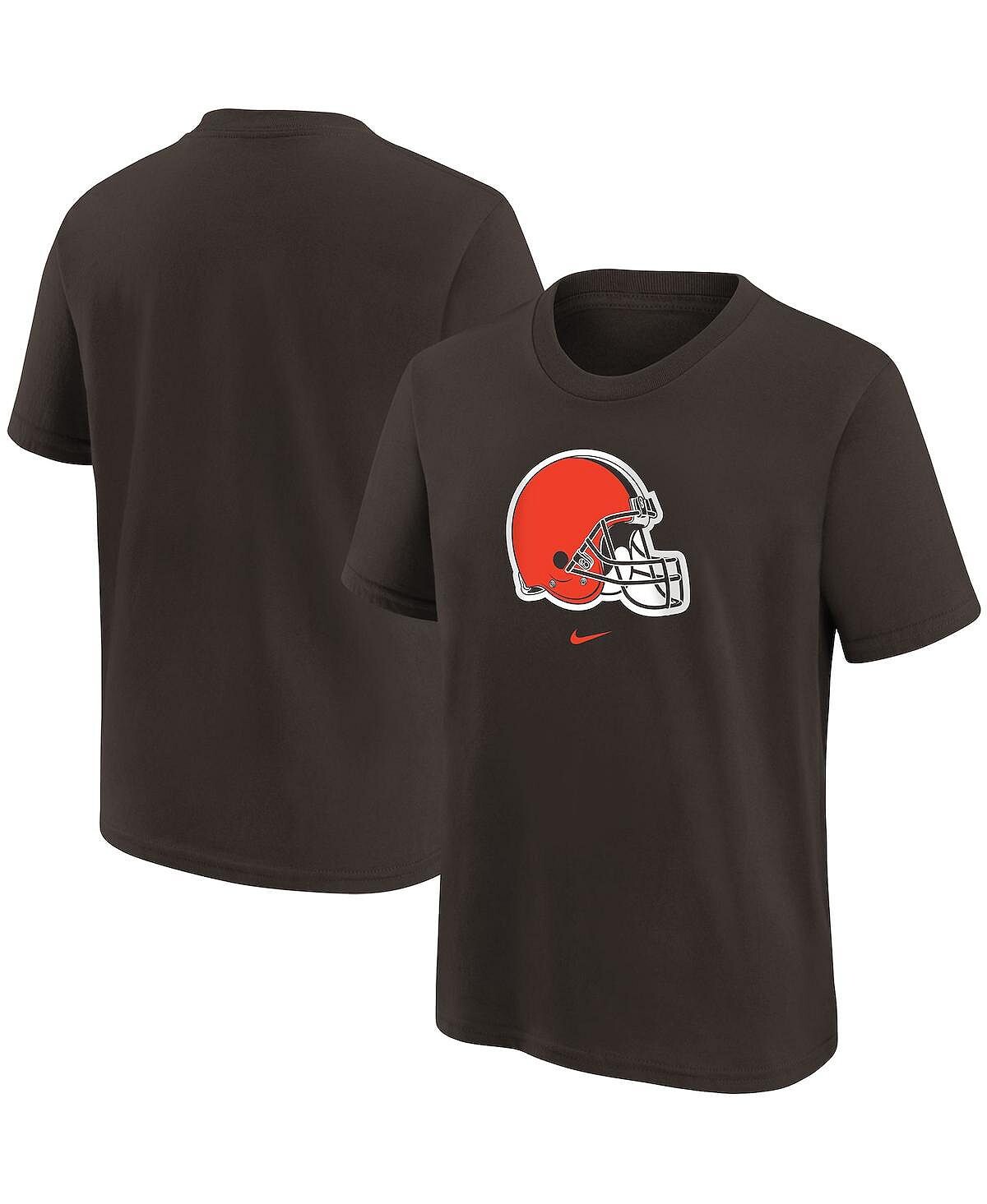 

Коричневая футболка с логотипом Big Boys Cleveland Browns Nike