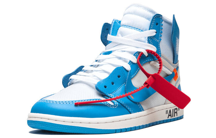 

Кроссовки Jordan 1 Retro High Off-White University Blue