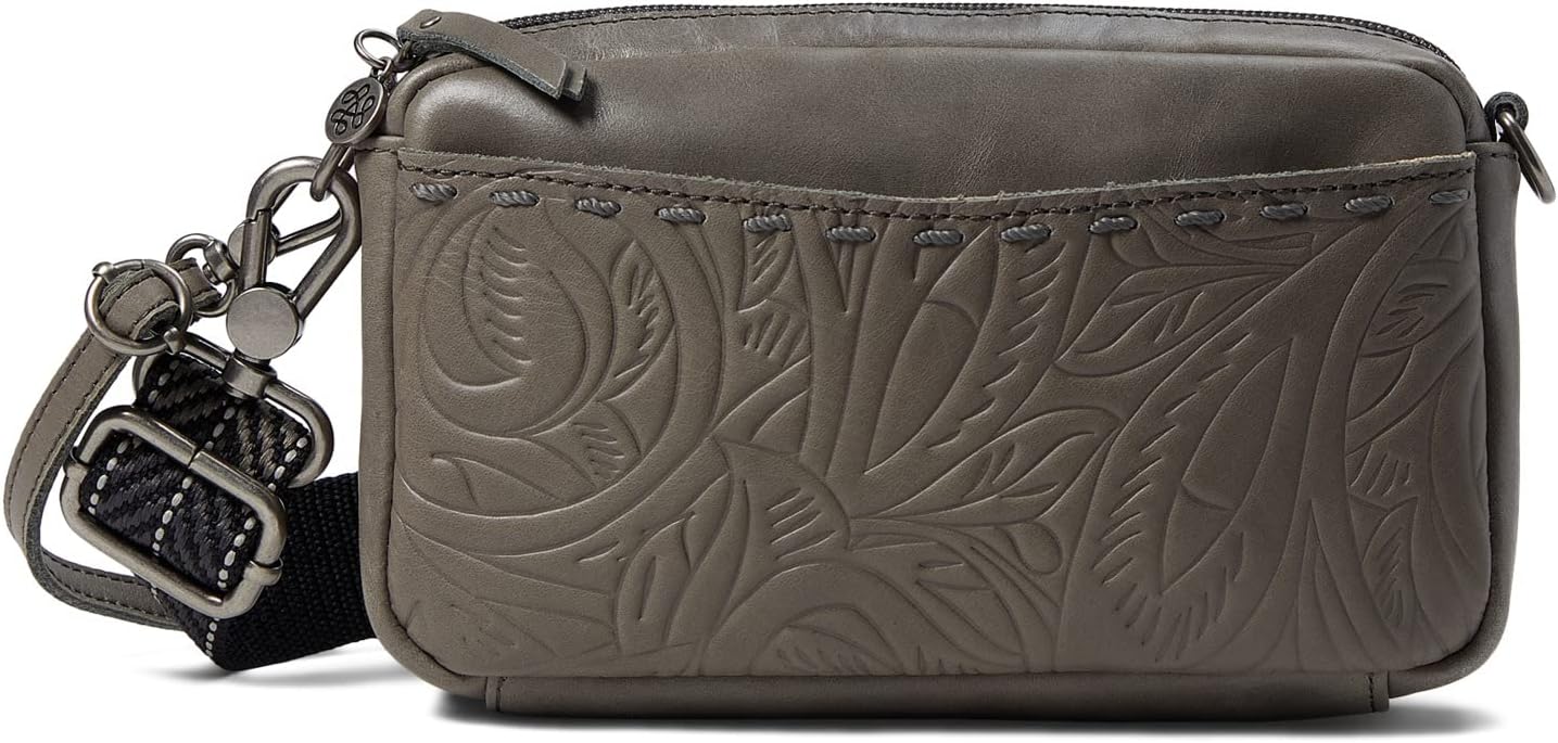 

Сумка Cora Smartphone Crossbody The Sak, цвет Slate Leaf Embossed