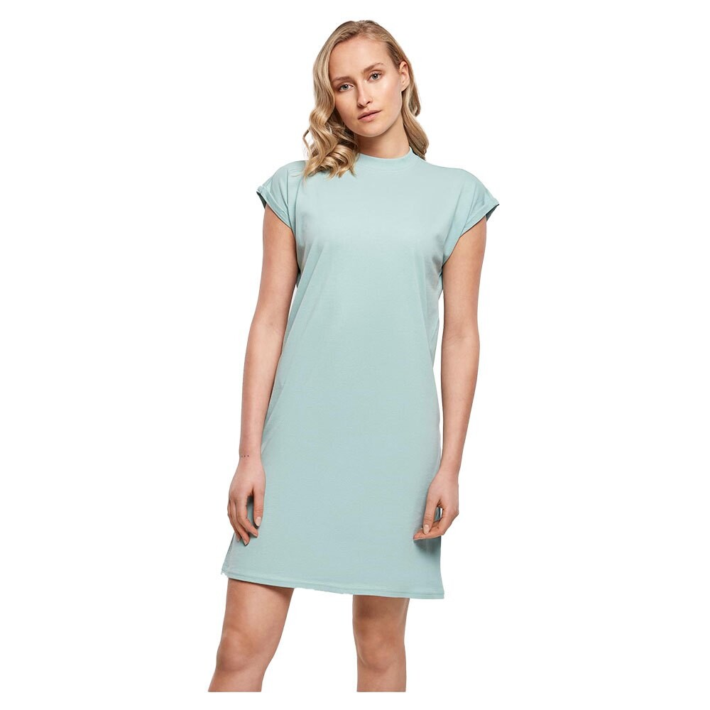 

Короткое платье Build Your Brand Turtle Extended Shoulder Short Sleeve, синий