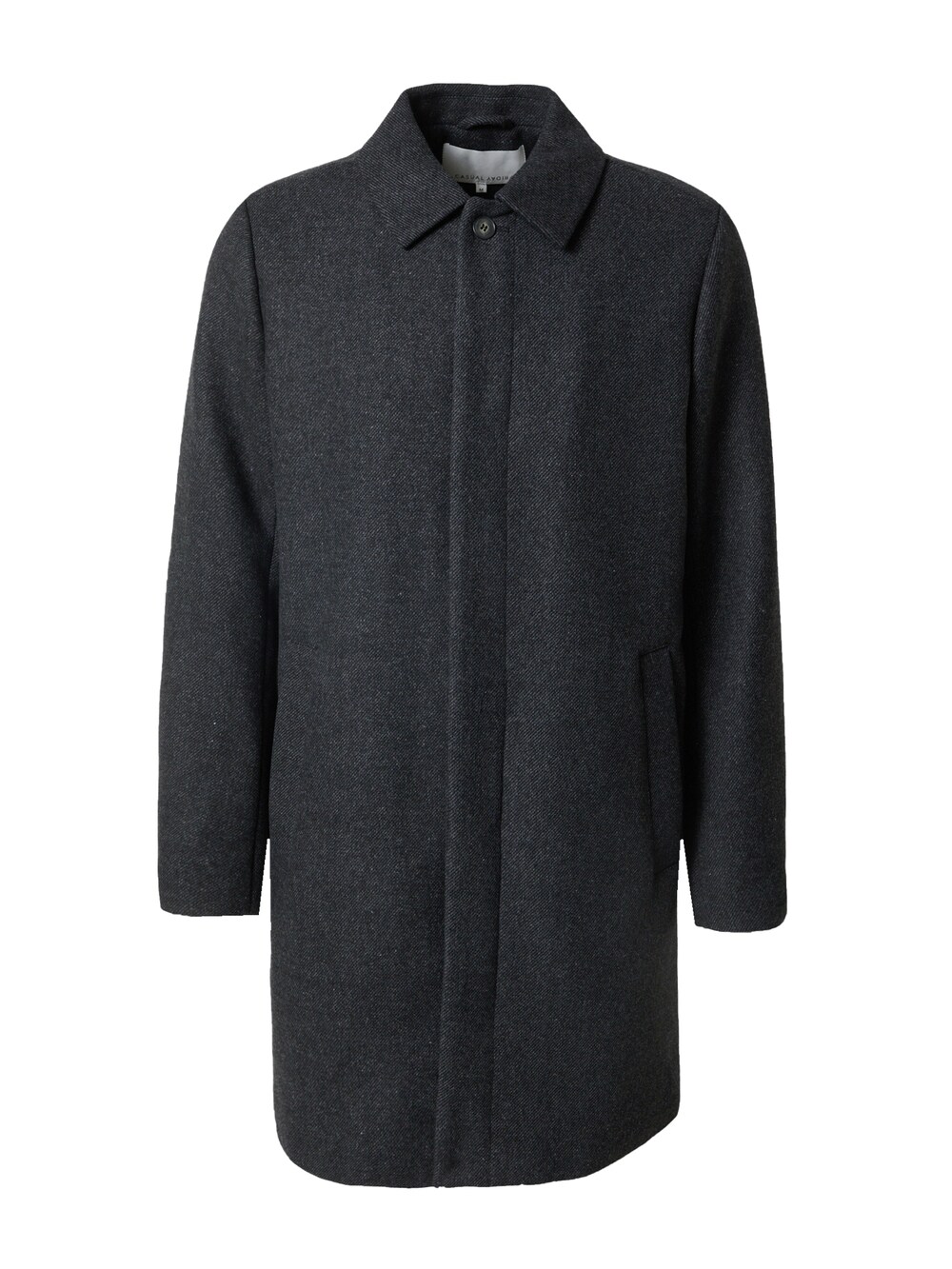 Межсезонное пальто Casual Friday Oliver, темно-серый пальто зимнее casual friday синий