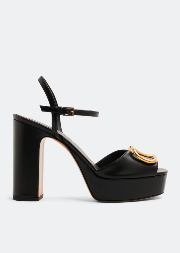 

Сандалии Valentino Garavani VLogo Signature Platform, черный