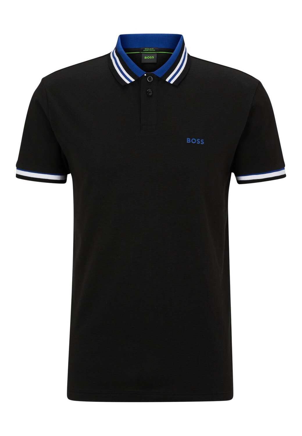 

Рубашка поло BOSS PADDY 2 Regular Fit, черный