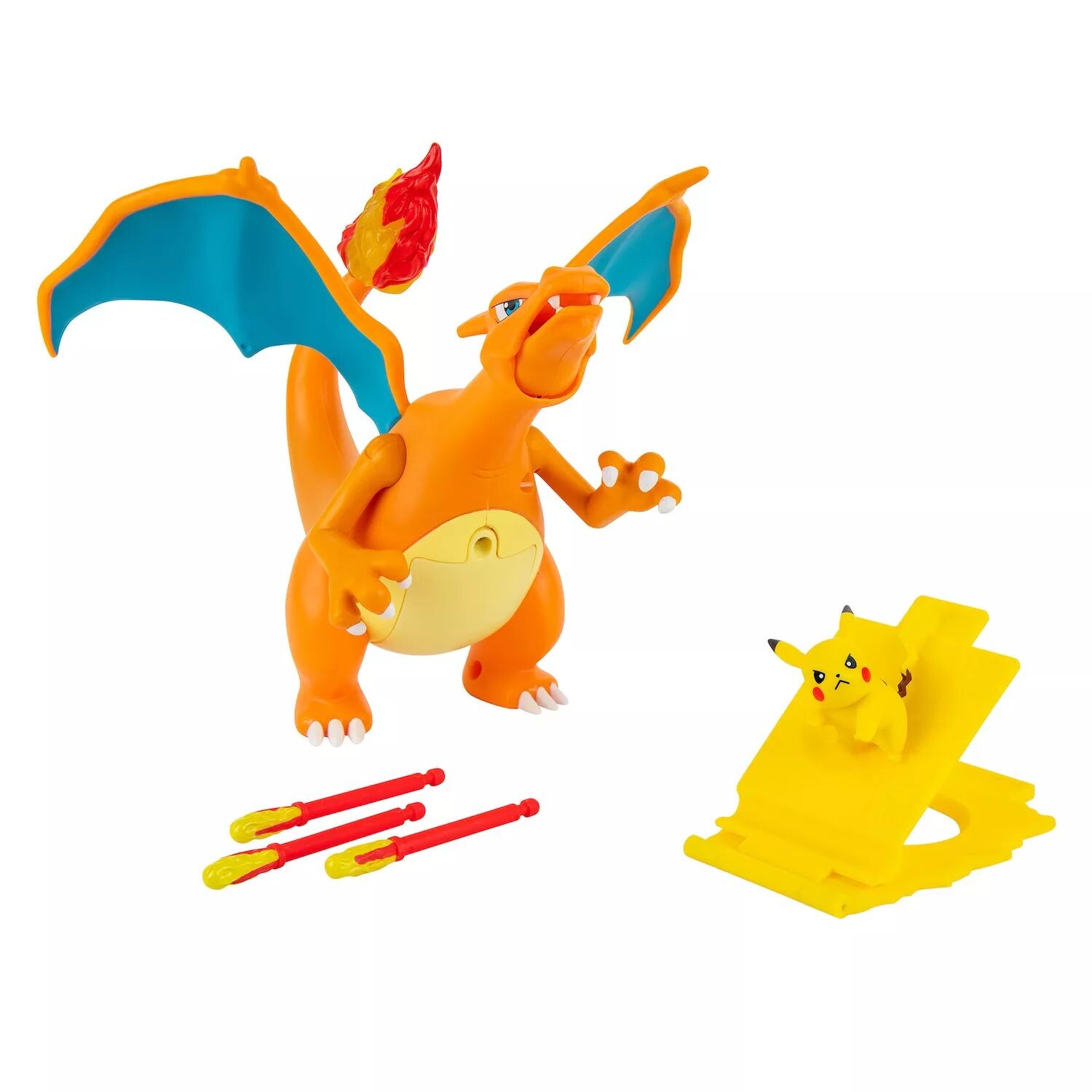 

Фигурка Pokemon Deluxe Feature размером 6 дюймов. Чаризард Pokemon