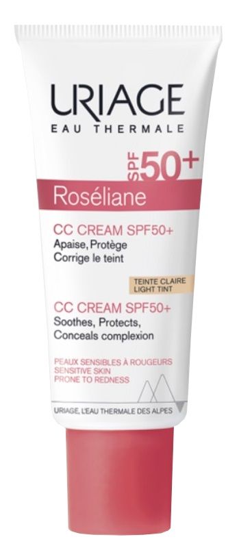 Uriage Roseliane CC SPF50+ с крем для лица, 40 ml