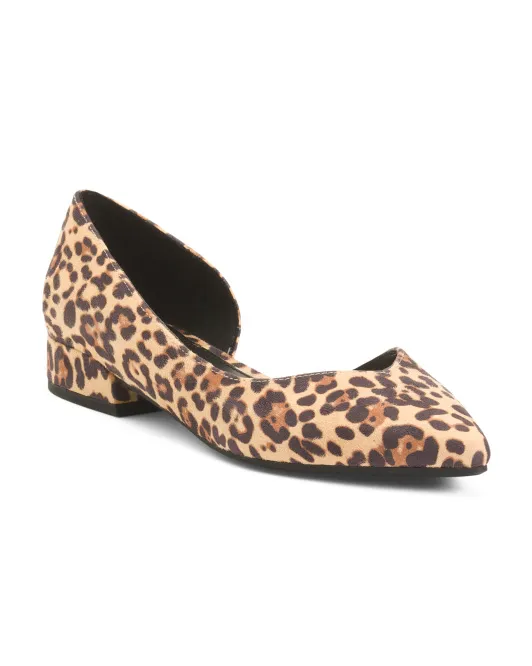

Туфли Carmina на низком каблуке с животным принтом Kenneth Cole New York, цвет Animal Print