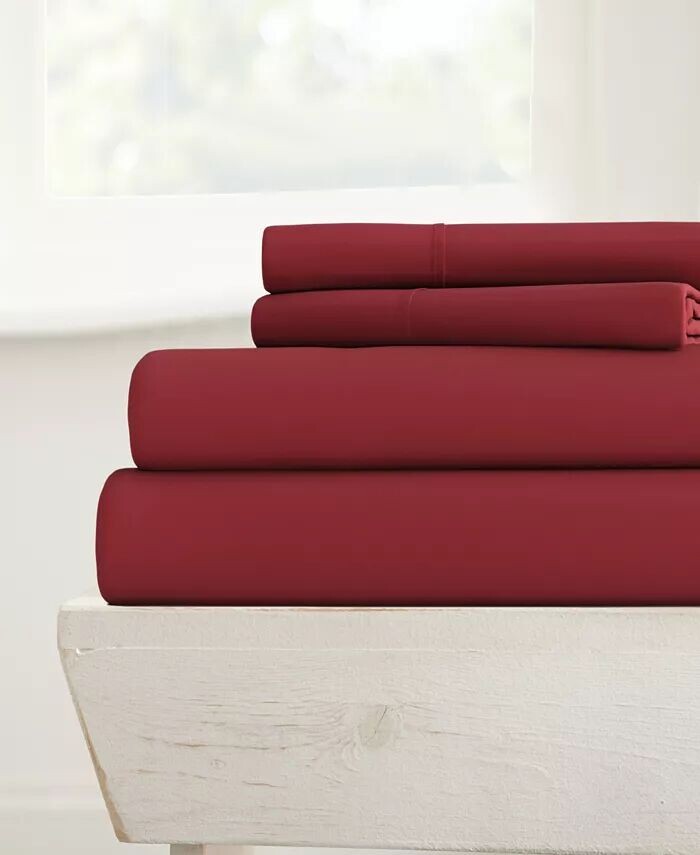 

Home Collection Ультрамягкие наволочки премиум-класса из 2 предметов, King ienjoy Home, красный