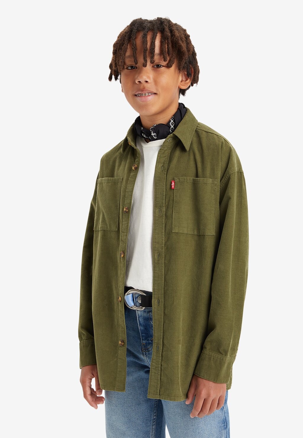 

Рубашка Levi's, цвет olivine
