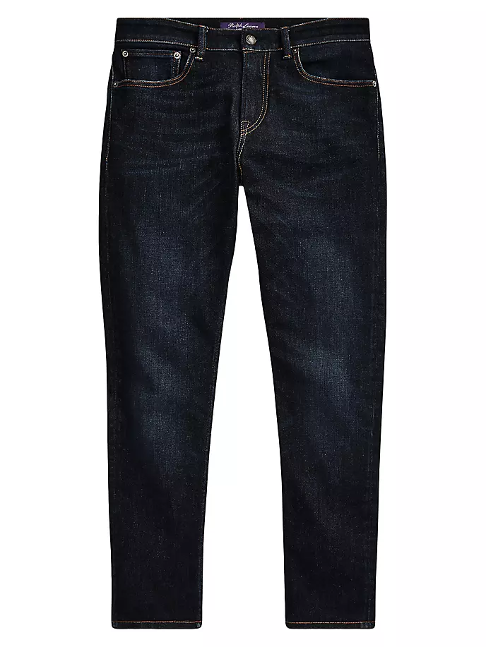 

Джинсы узкого кроя Ralph Lauren Purple Label, индиго