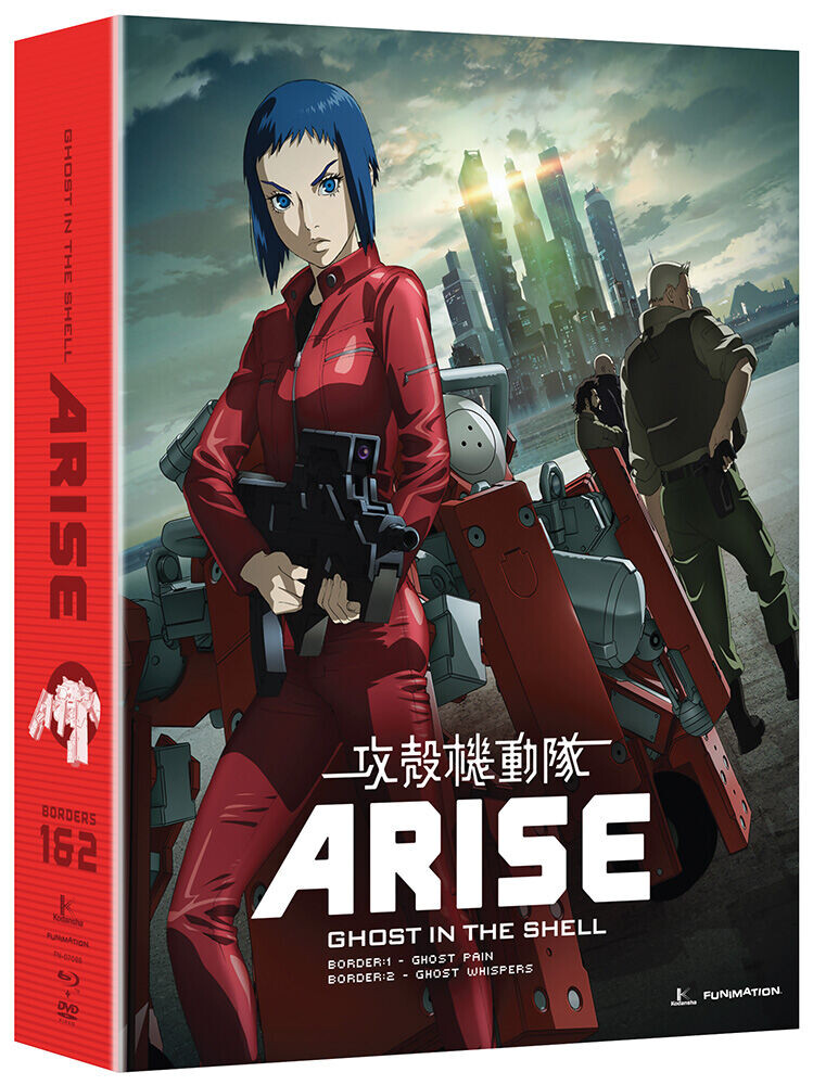 

Blu-Ray диск Ghost in the Shell: Arise - Border: 1 & 2 - Blu-ray + DVD
