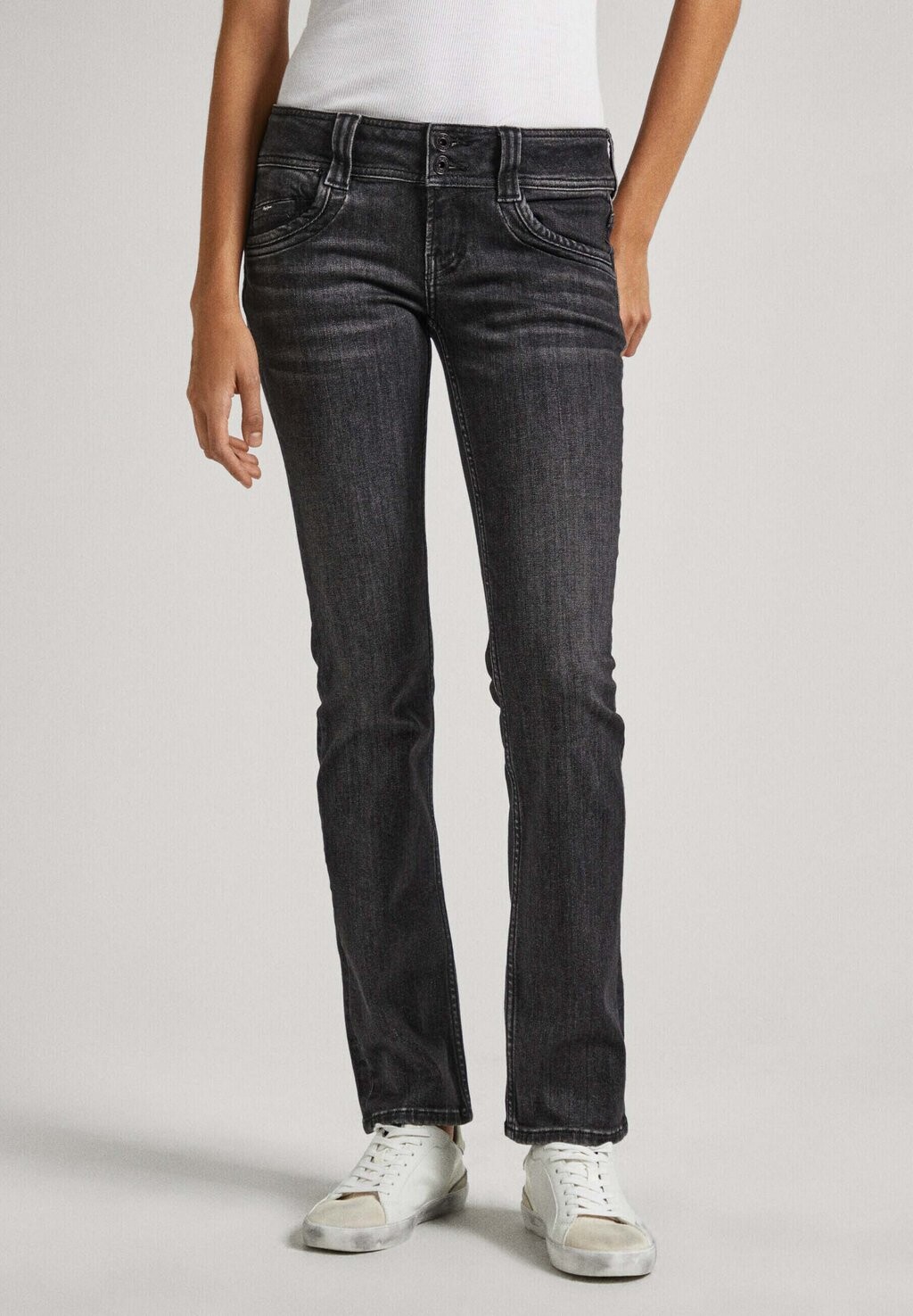 

Джинсы прямого кроя Pepe Jeans, цвет denim