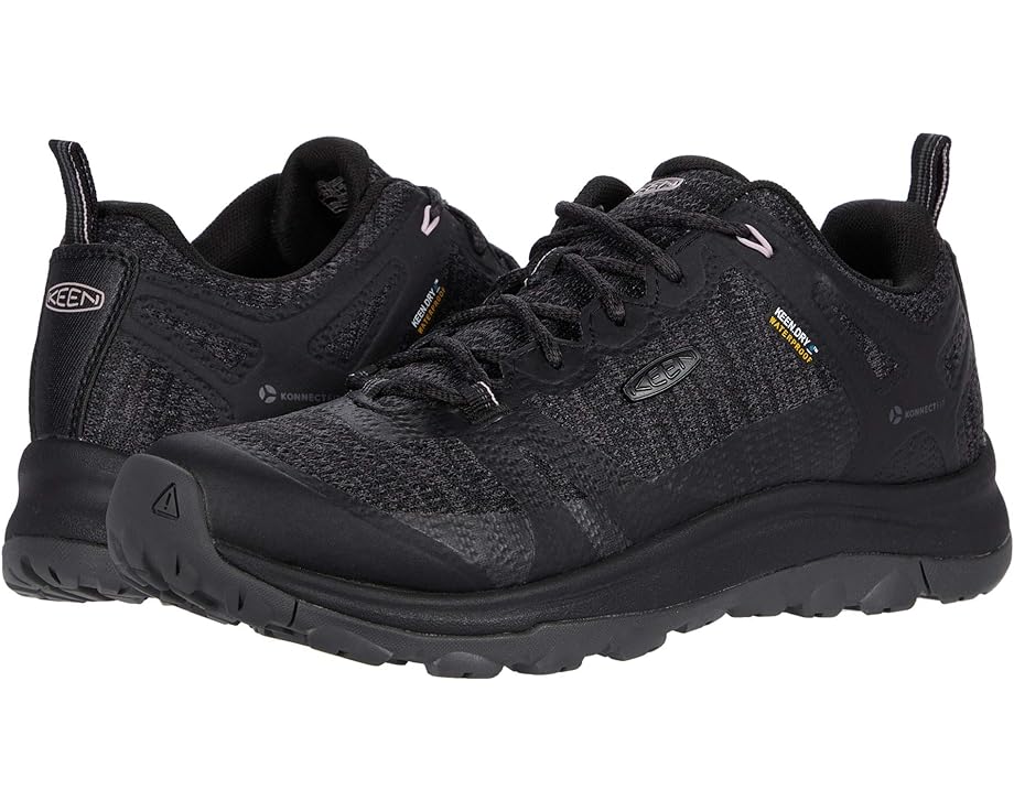 Походные ботинки KEEN Terradora II Waterproof, цвет Black/Magnet
