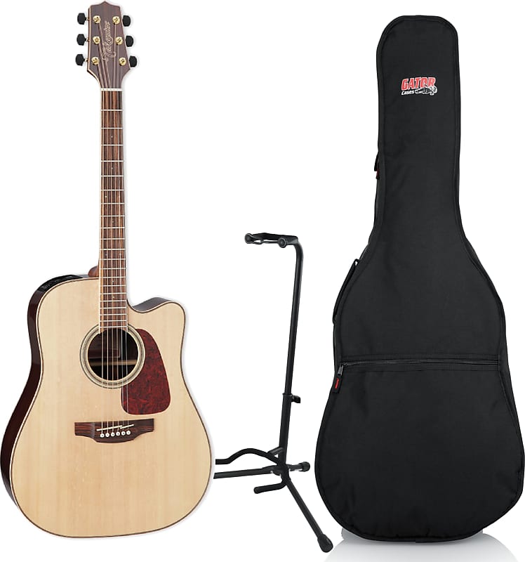 Акустическая гитара Takamine GD93CE-NAT Acoustic/Electric Guitar Bundle акустическая гитара gd20ce ns dreadnought cutaway a e guitar