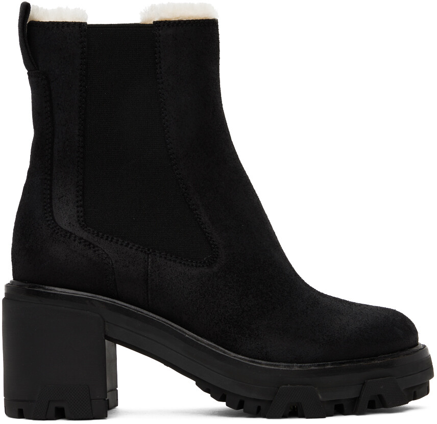 

Черные сапоги из овчины rag &bone Shiloh rag & bone, Черный