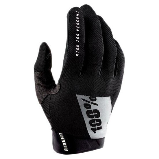 

Длинные перчатки 100percent Ridefit, черный