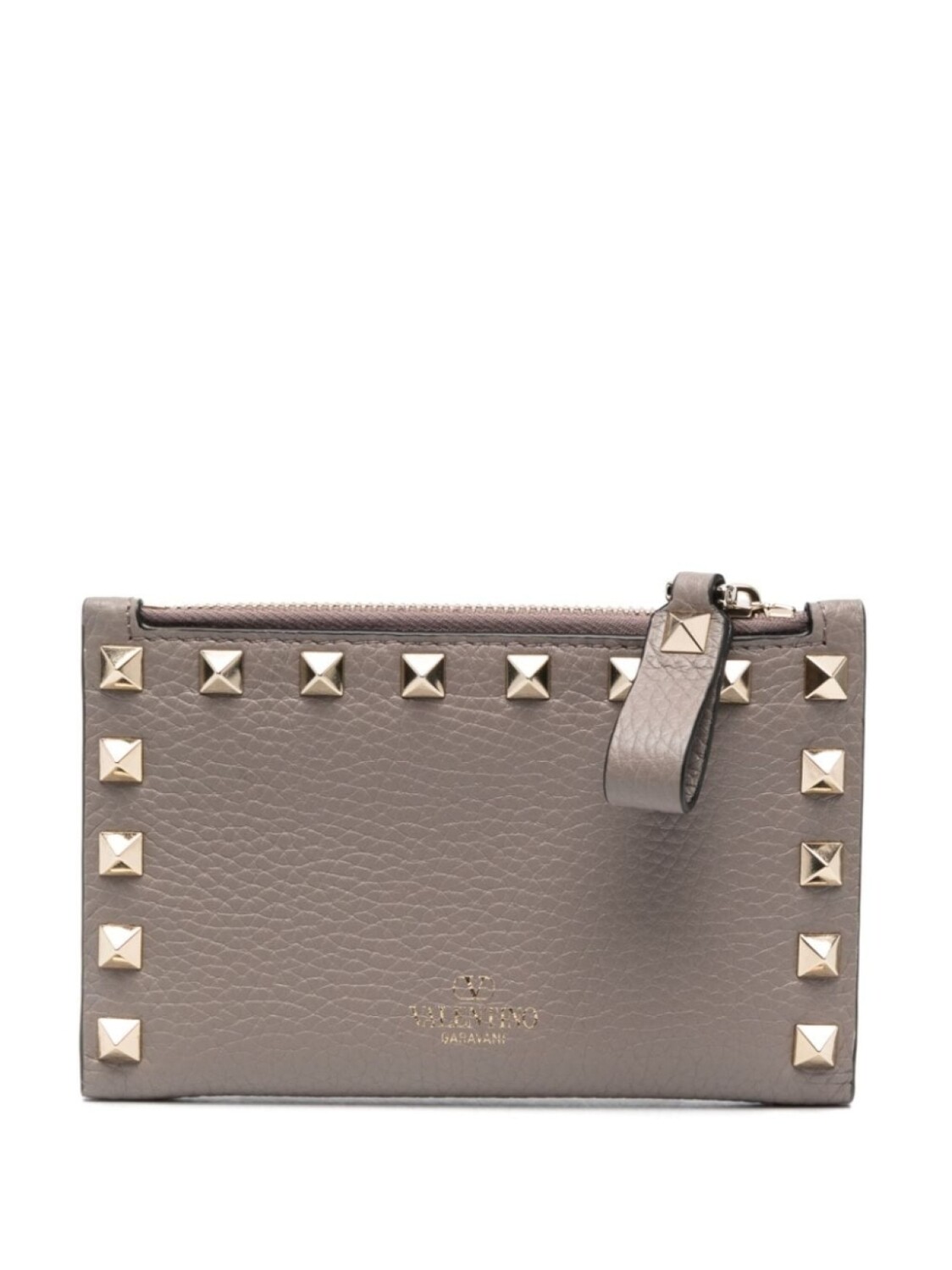 

Valentino Garavani картхолдер с декором Rockstud, нейтральный цвет