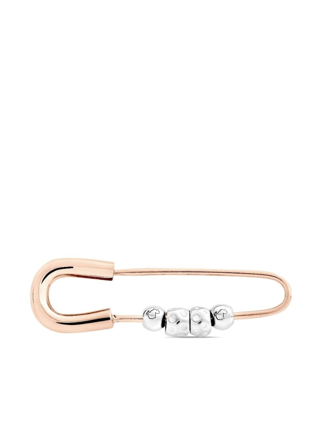 

Брошь Essentials из серебра и желтого золота Dodo, золотой