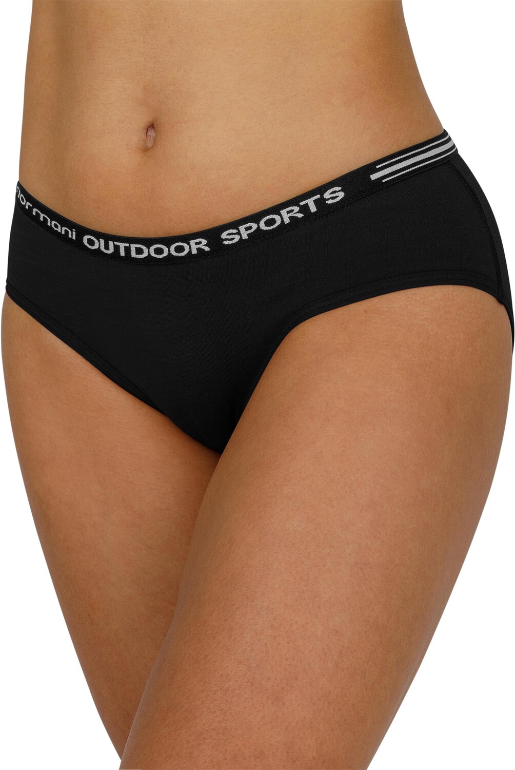 

Трусы Normani Outdoor Sports Damen Merino Albury, черный