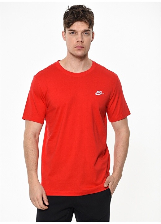 

Красная мужская футболка Sportswear Nike, Красный
