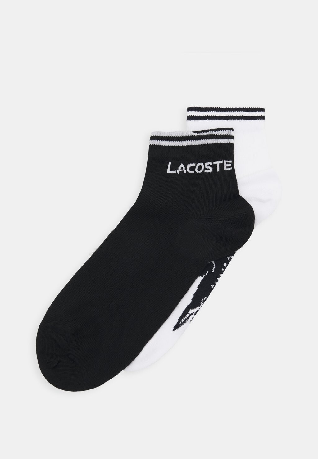 

Спортивные носки Lacoste, черно-белый
