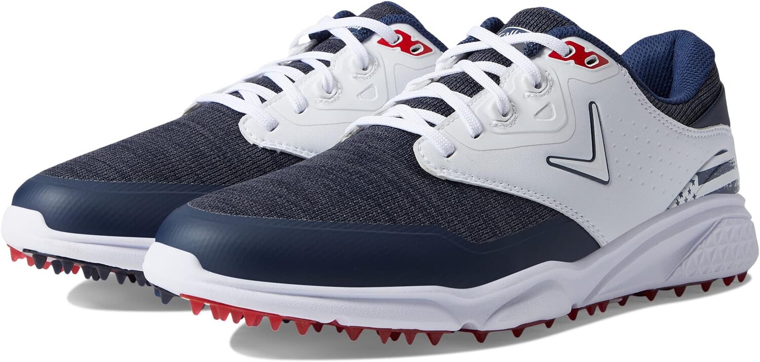 

Кроссовки Coronado V3 SL Golf Shoes Callaway, цвет Blue/White/Red