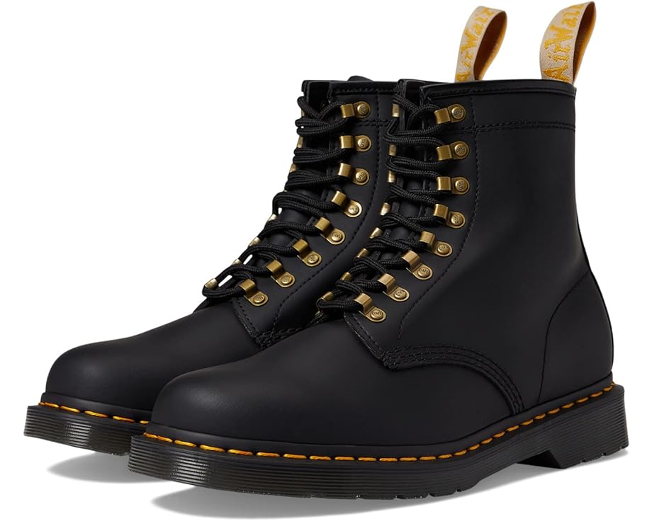 цена Ботинки Dr. Martens Vegan 1460 HDW, цвет Black Kemble