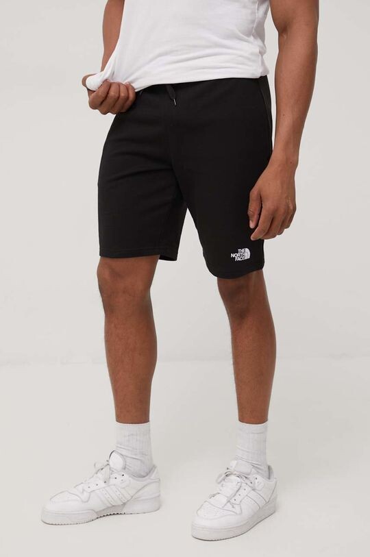 

Хлопковые шорты The North Face, черный