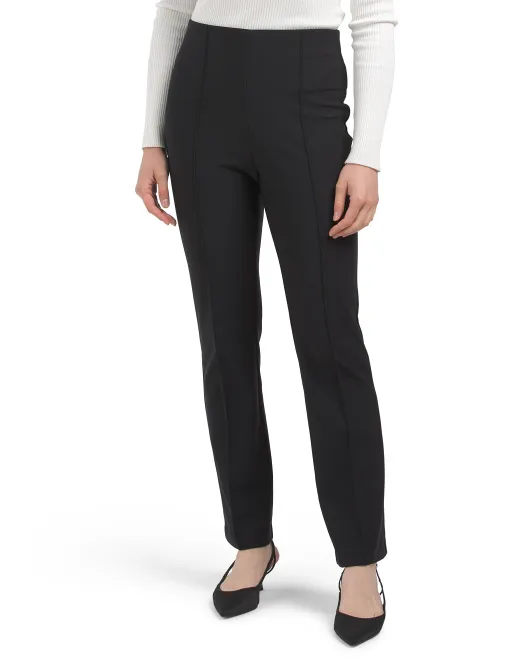 

Брюки-клеш Ponte Kick Christian Siriano New York, черный