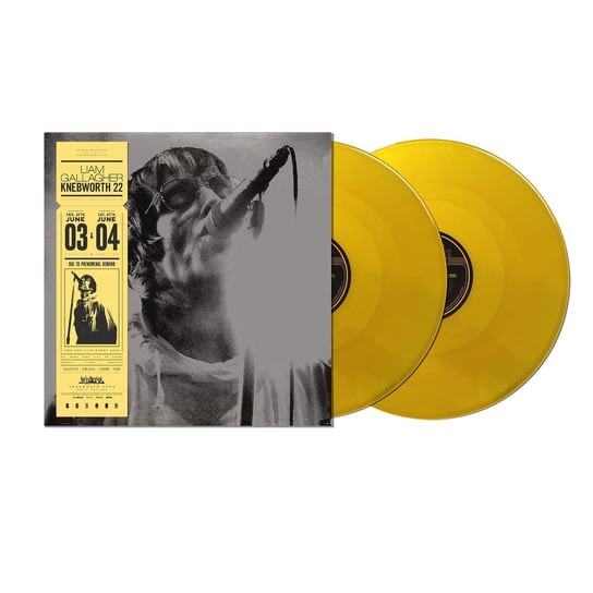 Виниловая пластинка Gallagher Liam - Knebworth 22 (желтый винил) виниловая пластинка warner liam gallagher – knebworth 22 2lp poster coloured vinyl