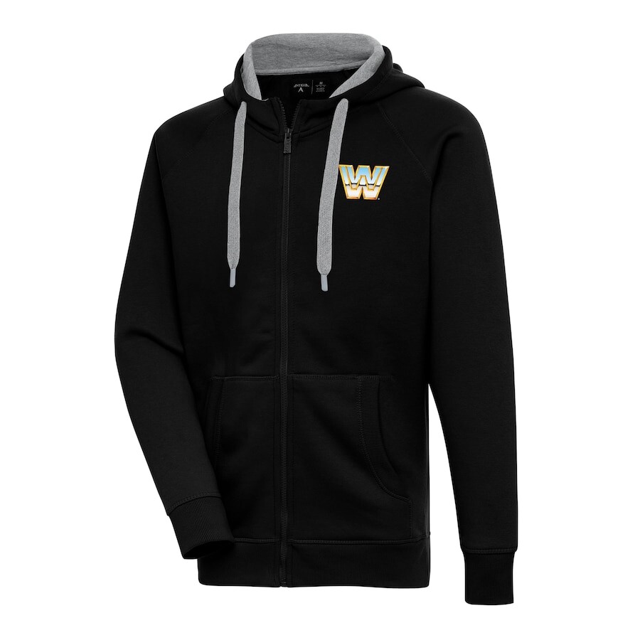 

Толстовка на молнии Antigua Wwe Merchandise, черный