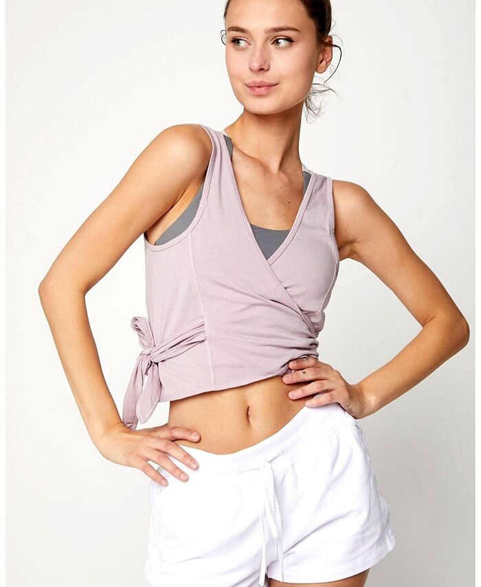 

Майка Metamorph Tie для женщин Rebody Active, фиолетовый