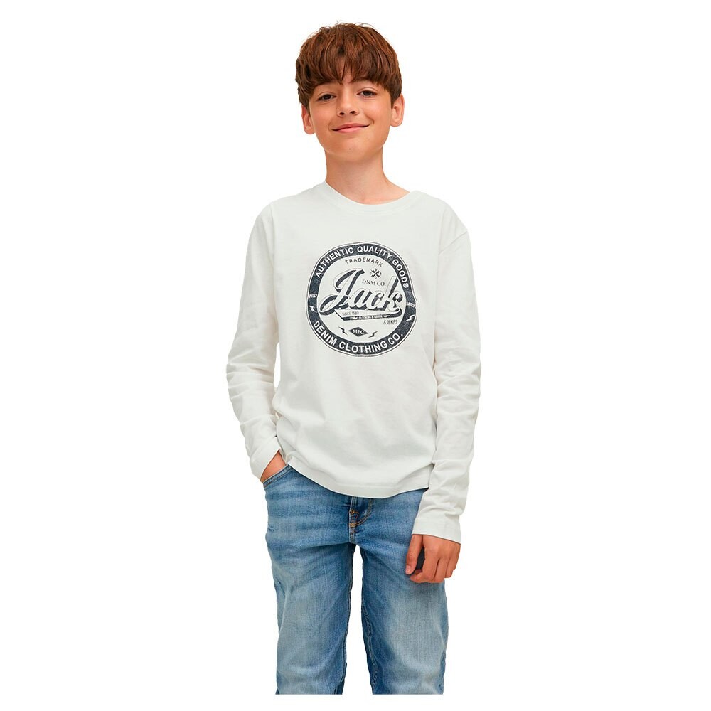 

Футболка Jack & Jones Jeans Long Sleeve O Neck, бежевый