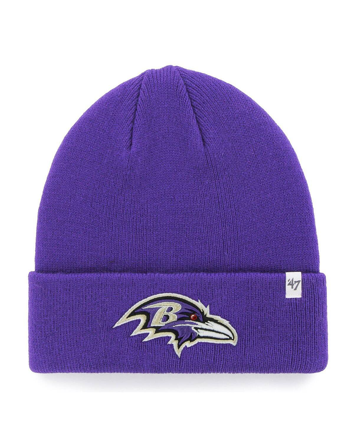 Мужская базовая вязаная шапка с манжетами '47 Baltimore Ravens среднего размера фиолетового цвета '47 Brand мужская базовая вязаная шапка с манжетами 47 baltimore ravens среднего размера фиолетового цвета 47 brand