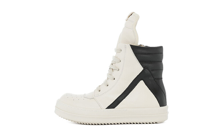 

Кроссовки детские Rick Owens PS High-top, черный / белый