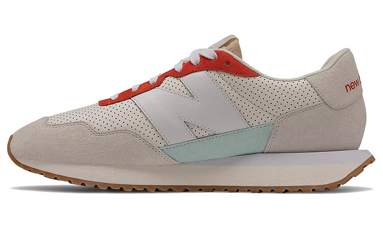 

Кроссовки New Balance 237, бежевый / красный